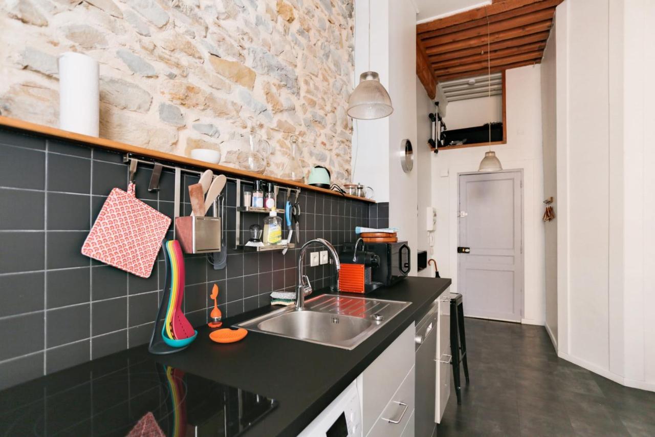 Apartmán Guestready - Charmant Loft Croix-Paquet Pour 2 Lyon Exteriér fotografie