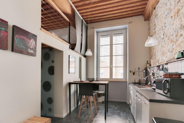 Apartmán Guestready - Charmant Loft Croix-Paquet Pour 2 Lyon Exteriér fotografie